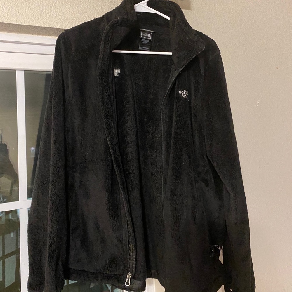 The North Face Black Fluffy Jacket